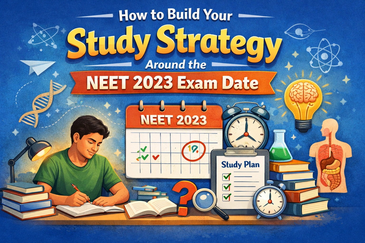 How to Build Your Study Strategy Around the NEET 2023 Exam Date